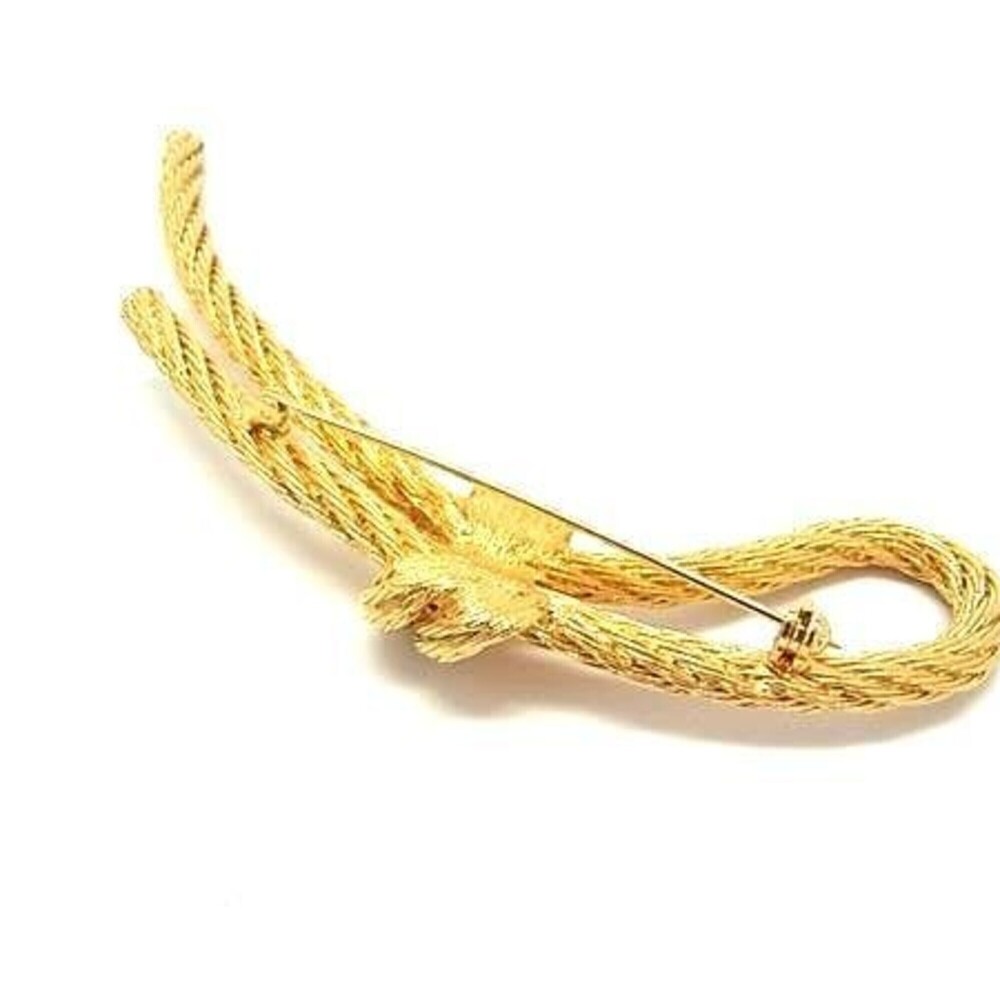 DIOR Gold Brooch - Picture 2 of 4